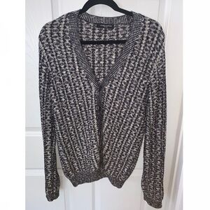 Codes Combine Wool Blend Marled Sweater